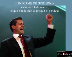 meme II informe peña