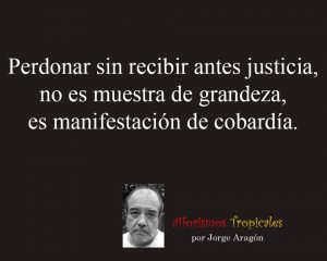 perdon y cobardia
